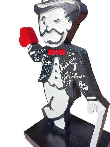 Mr Monopoly Heart Love