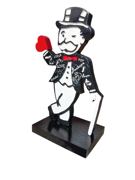Mr Monopoly Heart Love