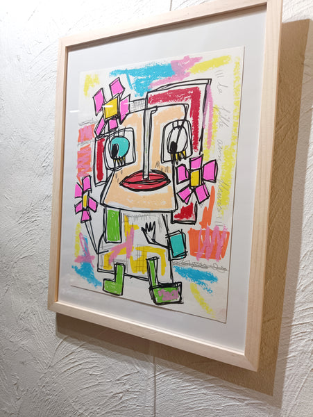 La fille aux fleurs