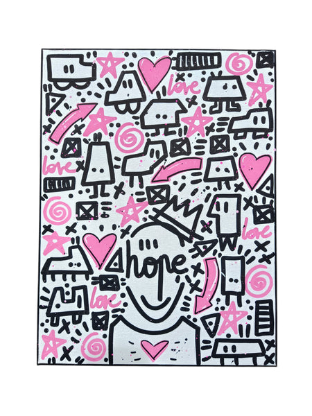 Mr Hope Heart Pink