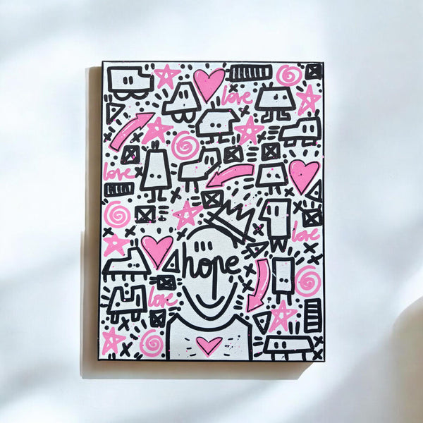Mr Hope Heart Pink