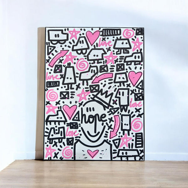 Mr Hope Heart Pink