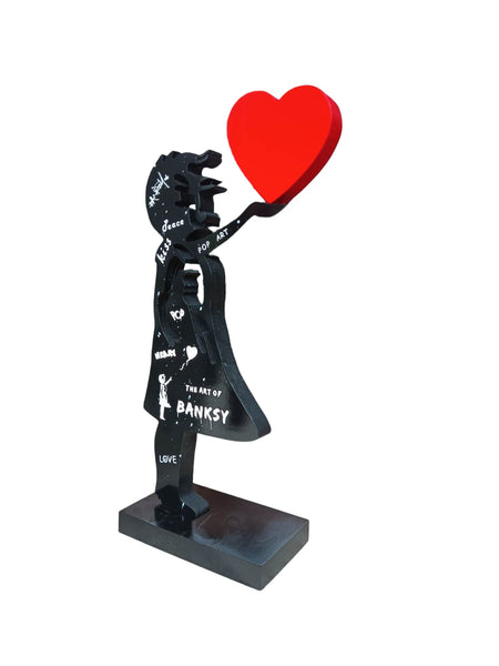 BANKSYWOOD XL BANKSY HEART