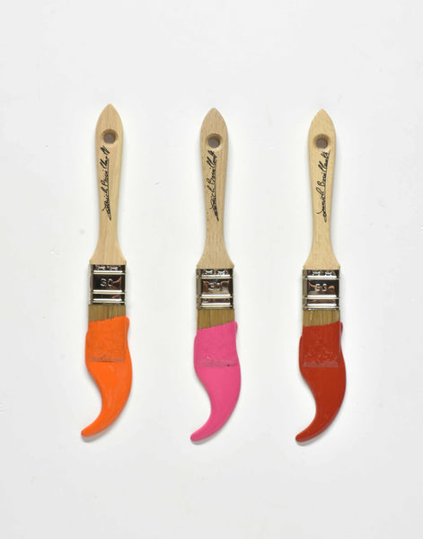 La brosse plate "rose"