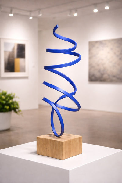 Serpentant "hélicoïde bleu"