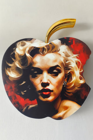Apple Beautiful Woman