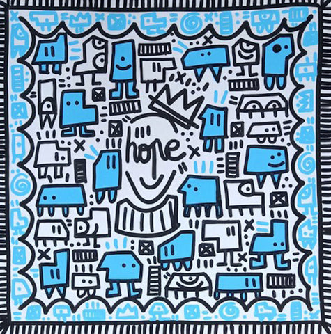 Mr Hope au bleu